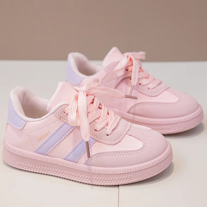 Children Tennis Shoes 2025 New Simple Kids Sneakers for Girls Patchwork Non-slip Boys Causal School Running Sneakers Non-slip