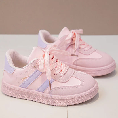 Children Tennis Shoes 2025 New Simple Kids Sneakers for Girls Patchwork Non-slip Boys Causal School Running Sneakers Non-slip