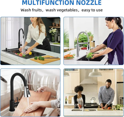 Universal Kitchen Pull Out Faucet Sprayer Nozzle 3 In 1 Durable Water Saving Shower Spray Head Kitchen Sink Shower Spray Head