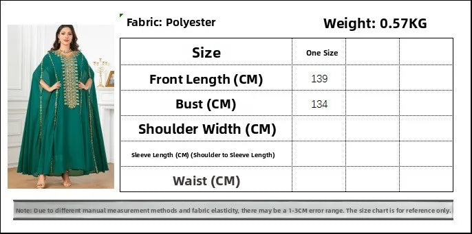 Ele Long Sve bestickt Faion Dr Heavy Work Batwing Sve Robe Sle hohe Taille Frühling Sommer Herbst Damen Dr.