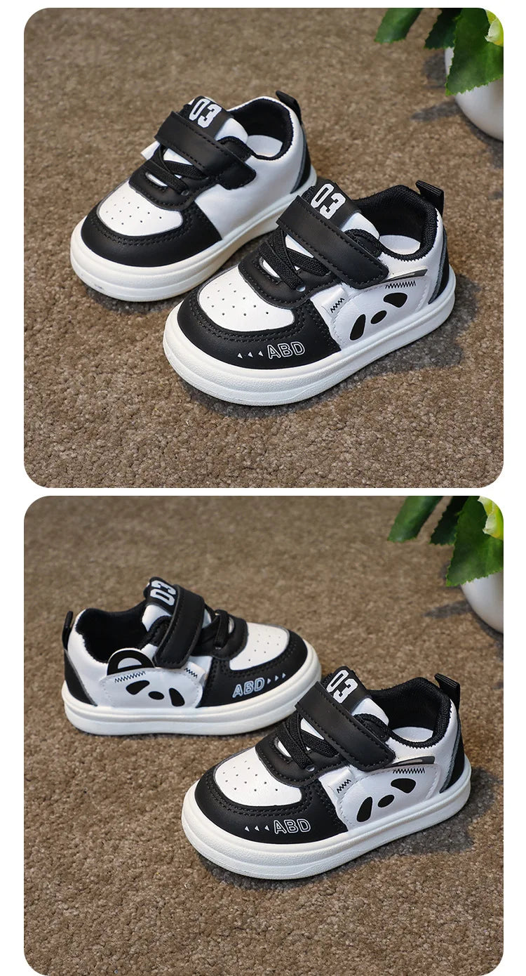 Kids Baby Sneakers Boys Girls Running Casual Footwear PU Leather Non-slip Toddler Kids Soft Comfortable Children Sports Footwear.