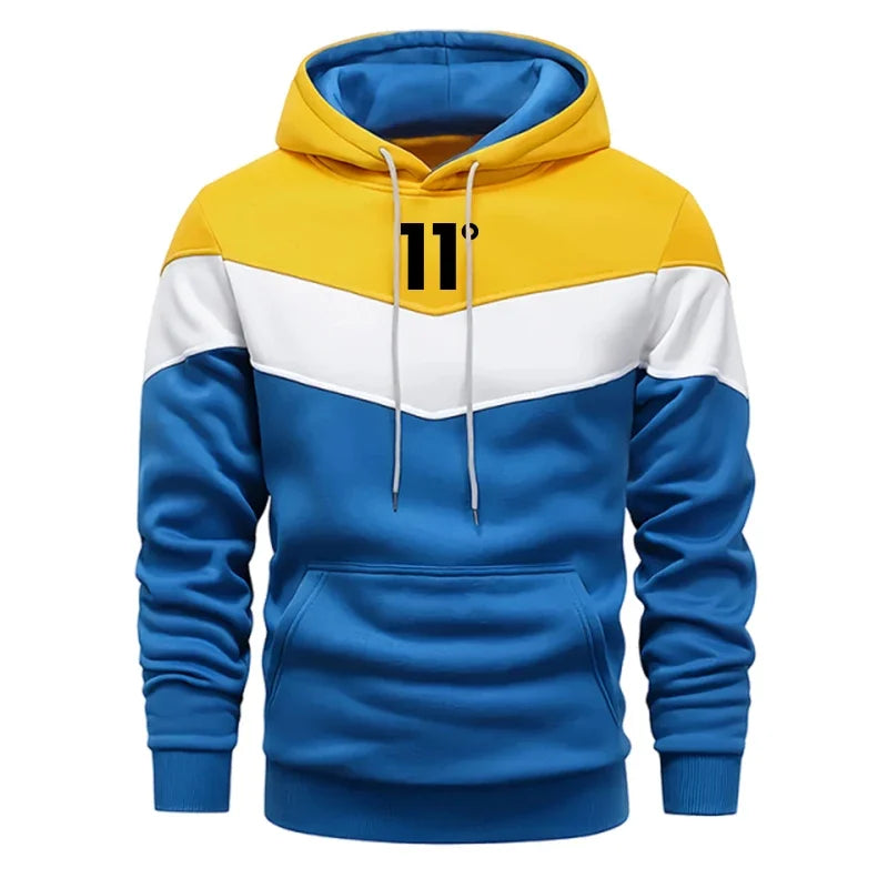 2025 herbst Winter Fleece Dicke Warme Männer der Trainingsanzug Hoodies + Hosen 2Pcs Sets Anzug Sportswear Trend Mode Hip hop Männer Kleidung.