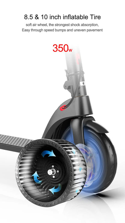 Alnsoor X7 Folding Electric Scooter 350W 36V5Ah 8.5-inch Tire Lightweight E-Scooter Adult Urban Commuting EScooter.