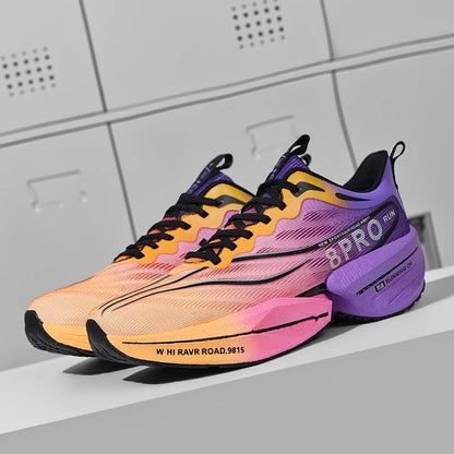Neue männer Turnschuhe Hohe Qualität Carbon Platte Laufschuhe Stilvolle Atmungsaktive Casual Sportschuhe Männliche Trainer Tennis Schuhe