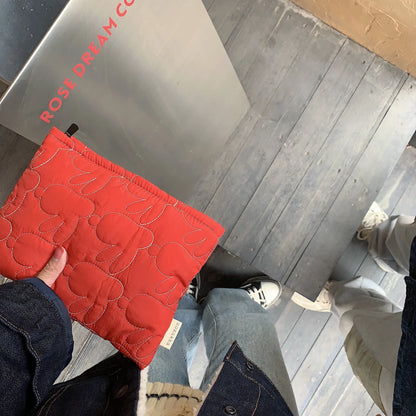 2025 Cute Rabbit Travel Cosmetic Lipstick Purse Storage Bag Kawaii Women Makeup Handbags Organizer Wallet Pouch Pencil Case Bags