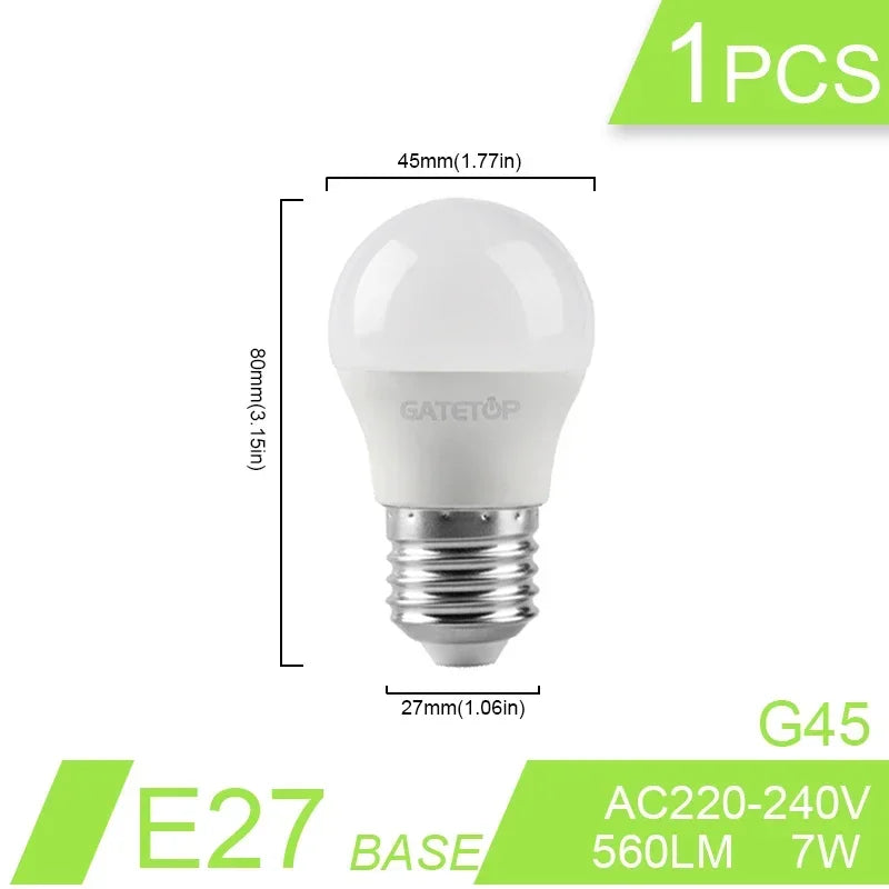 LED-Lampe AC220-240V 15w 9w 24w 18w LED-Lampe Energie spar lampe e14 e27 gu10 Wohnzimmer beleuchtung, kein Flimmern warm weißes Licht