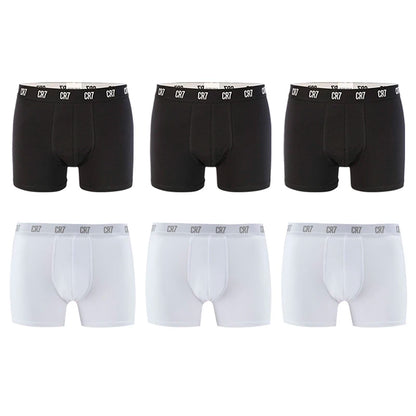CRIIS SEVEN 7 Boxershorts für Herren, Cristiano Ronaldo, Basic-Unterwäsche aus Baumwolle, Herren-Badehose, Turnhose, bequeme Unterhose