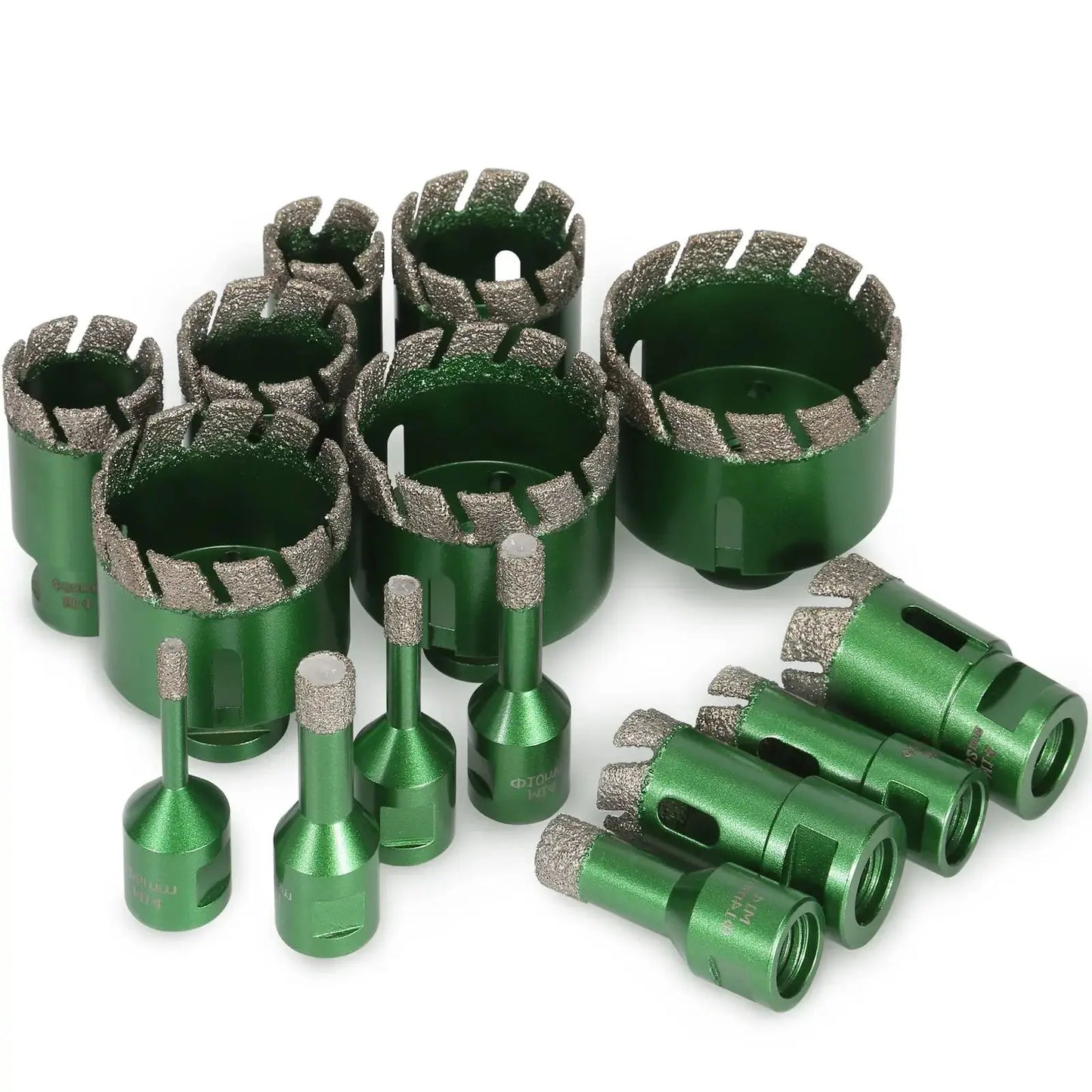 6–130 mm M14-Gewinde, trocken, vakuumgelöteter Marmor, Mauerwerk, Lochsäge, Öffner, Diamantbohrkrone für Keramikfliesen, Granit, Marmor