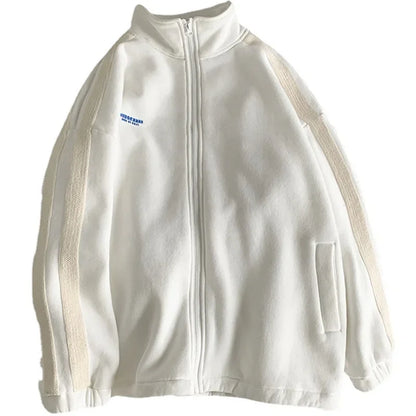 Casual Sporty Men's Hoodie Pants Set Hong Kong Style Long Sleeve Autumn Winter Loose Trendy Student Wear AE Origin China.