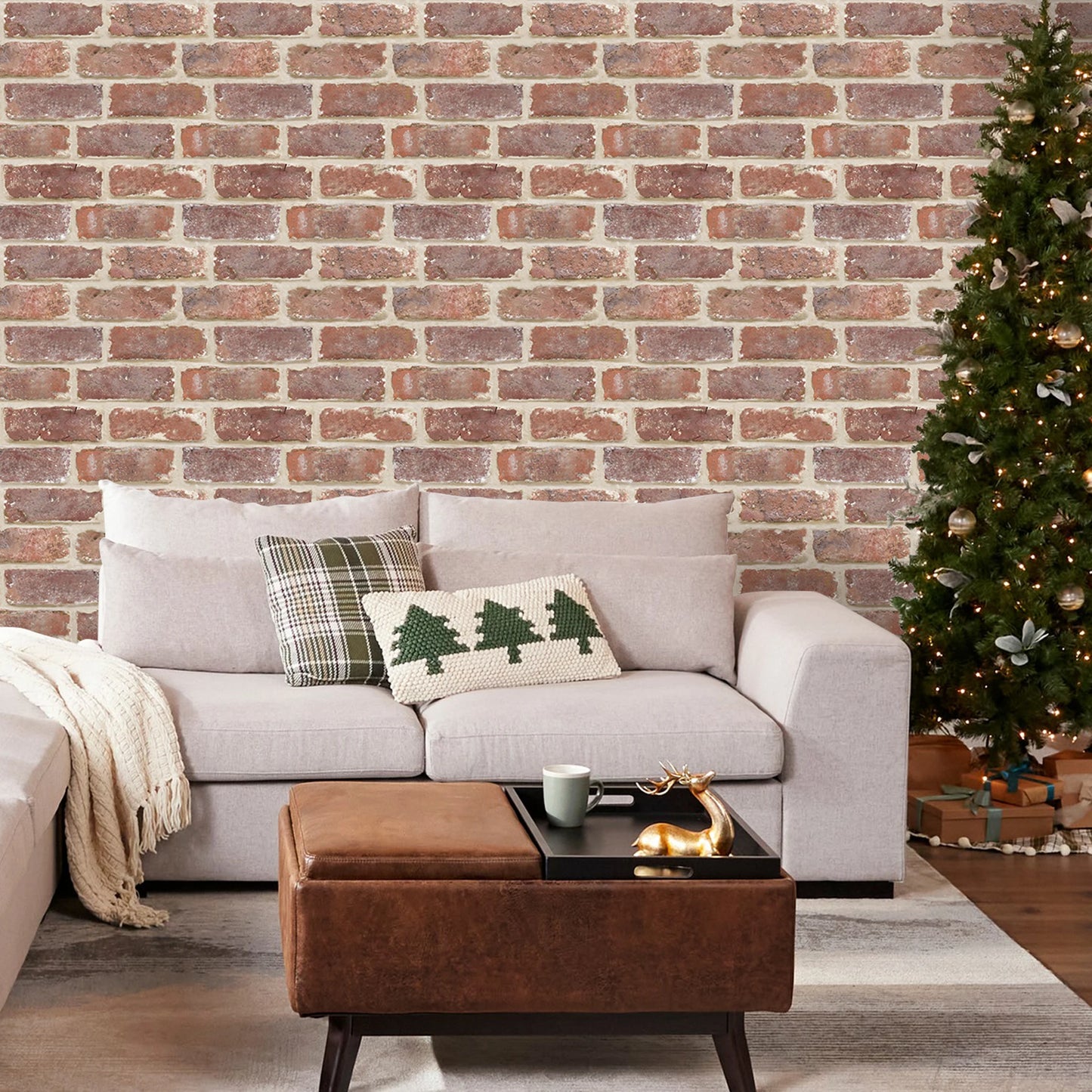 10 Pcs 3D Wall Panels Peel and Stick, 3D Brick Wall Stickers, Adhesive Tile Backsplash Kitchen, Bathroom Decoration