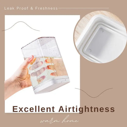 Plastic Storage Container,Sealed Container,kitchen Storage Jars for Grain,Cereal,Pasta,Noodles,Coffee Beans,Leak-proof.