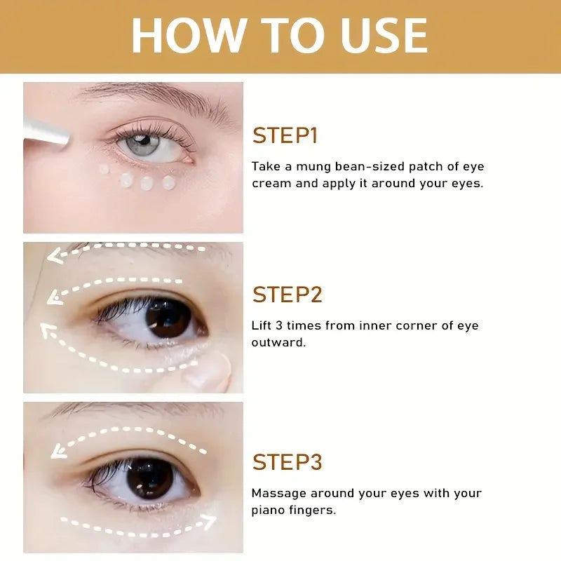 Collagen Eye Cream skincare Anti Dark Circles Eye Bags Firming Moisturizing skincare Eyes Cream Skin Care for Eyes.