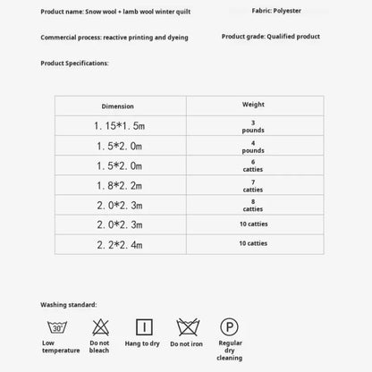 Home Quilts Milk Doublesided Velvet Thickened Warm Spring and Fall Quilt Lamb's Wool Quilt Core Bettdecke 200x230.