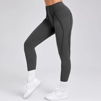 Seamless Yoga Leggings Pants Sports Fitness High Waist Peach Hip Raise Training Trousers Running Workout Gym Leggings for Women.