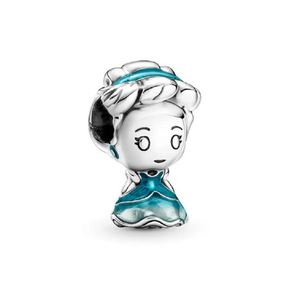 100% 925 sterling silver Disney 100th anniversary charm beads suitable for original DlY bracelet, women's fashion gift