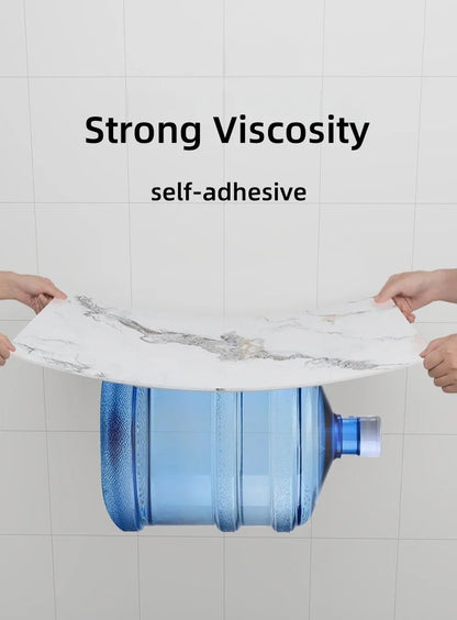 Selbstklebende Wandaufkleber aus dickem Schaumstoff, Marmorimitat, Tapeten für Schlafzimmer, Heimdekoration, wasserfeste Wandpaneele zum Abziehen und Aufkleben