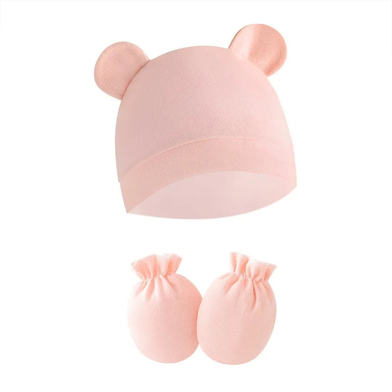 3 Teile/satz Neugeborenen Geburt Set 2024 Frühling Sommer Baby Body Baumwolle Baby Hut Handschuhe Weiche Baby Strampler Infant Zeug 0 bis 3 monate.