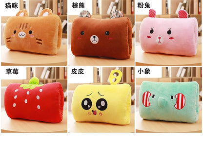 Kids cute gift Cartoon hand pillow Hand Warmer Nap weak hero class 1 arm pillow suho Non electrical Travel essentials.