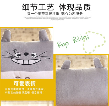 Kids cute gift Cartoon hand pillow Hand Warmer Nap weak hero class 1 arm pillow suho Non electrical Travel essentials.