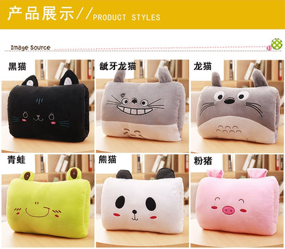 Kids cute gift Cartoon hand pillow Hand Warmer Nap weak hero class 1 arm pillow suho Non electrical Travel essentials.