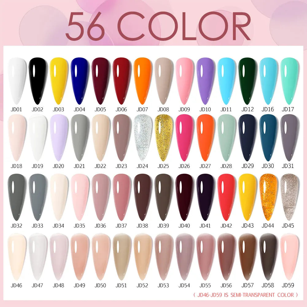 15ml VENALISA Gel Nail Polish Highly Pigmented Full Coverage Nail Gel Lacquer Semi Permanent Beauty Matt Top Coat Gel Varnish.