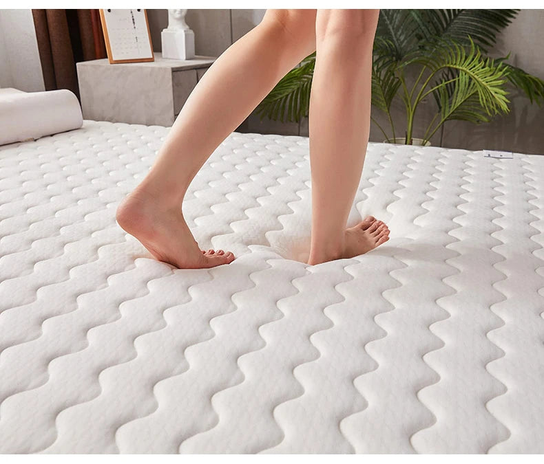 Thai natürliche Latex Memory schaum füllung Gemischt Matratze 10cm Tatami König Königin Volle Größe Halten warme winter Komfortable kissen