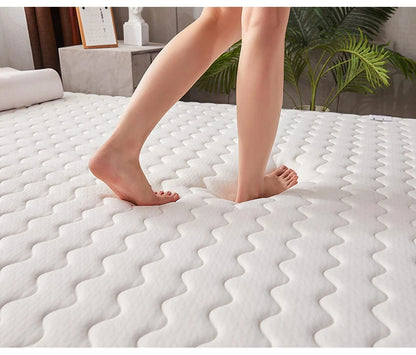 Thai natürliche Latex Memory schaum füllung Gemischt Matratze 10cm Tatami König Königin Volle Größe Halten warme winter Komfortable kissen