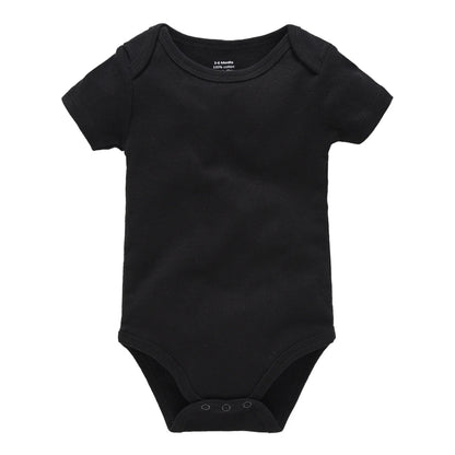 Hochwertige Baby Stram pler Jungen Kleidung Musselin leere Bodysuit Mädchen rosa einfarbige Overall einteilige Säuglings produkte 0-24m
