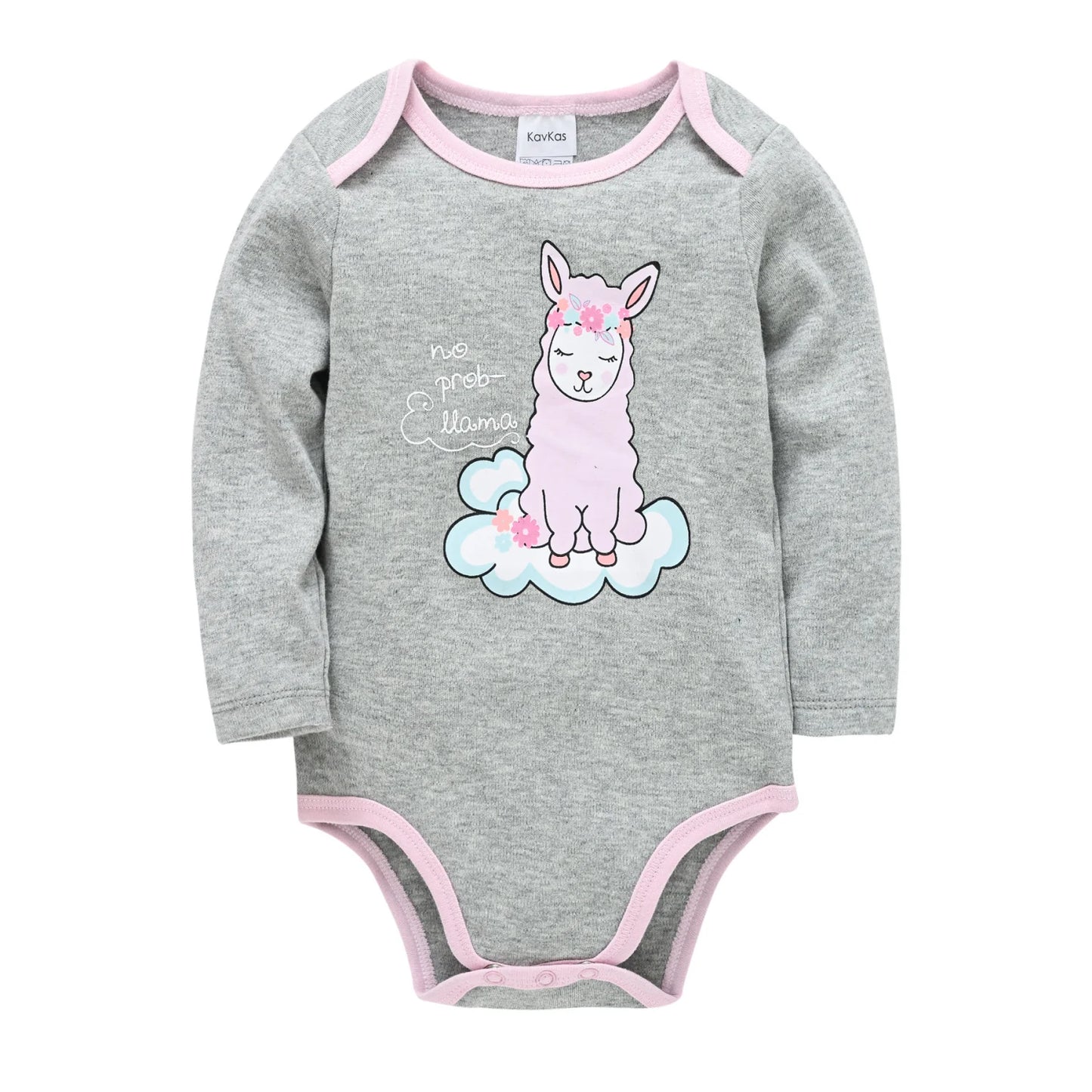 Kavkas Baby Mädchen Kleidung 100% Baumwolle Mädchen lRomper 0-12Months Neugeborenen Kostüm Cartoon Body Overall Für Bebe.