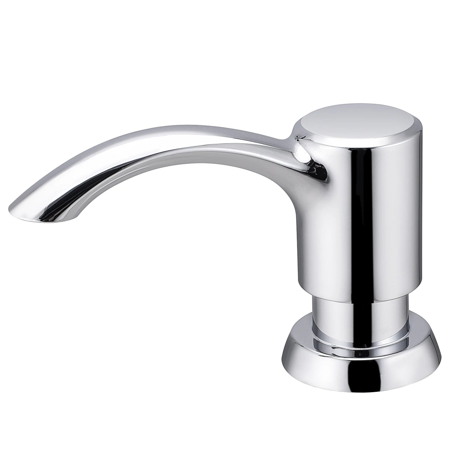 Samodra Nickel Soap dispenser Black Kitchen sink Counter Liquid Soap Dispenser Bottle kitchen accessories 360ml  Built in Pumps