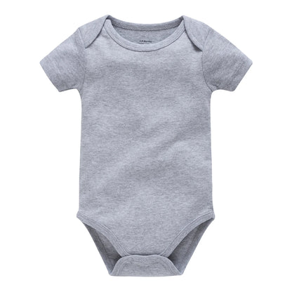 Hochwertige Baby Stram pler Jungen Kleidung Musselin leere Bodysuit Mädchen rosa einfarbige Overall einteilige Säuglings produkte 0-24m