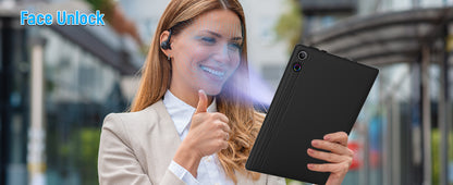 URAO A10L 10 Inch Tablet Android 14 12GB RAM 64GB ROM Octa-Core 5G WiFi with Keyboard Mouse Touch Pen Headset Case Tablet Kit.