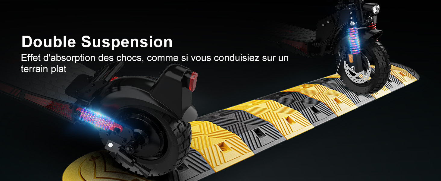 Hitway E scooter, road certified (Abe), 10 inch adult electric scooter, 15.6ah battery, 500W motor.