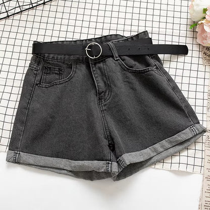 Chic High-Waisted Denim Shorts for Summer Vibes! Perfect for Every Casual Look! 🌞👖 #Fashion #SummerStyle.