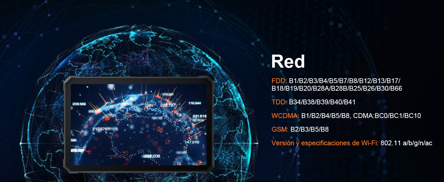 Blackview Active 8 Pro Rugged Tablets Android 14 10.36" 2.4K Display Helio G99 16GB 256GB Tablet PC 22000mAh.