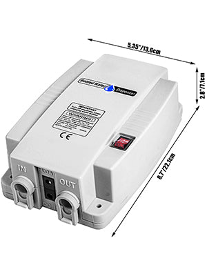 SucceBuy Water Bottle Dispenser Pump System Filter Softener Single/Double Pipe Reverse Osmosis Equipment for Ice Maker