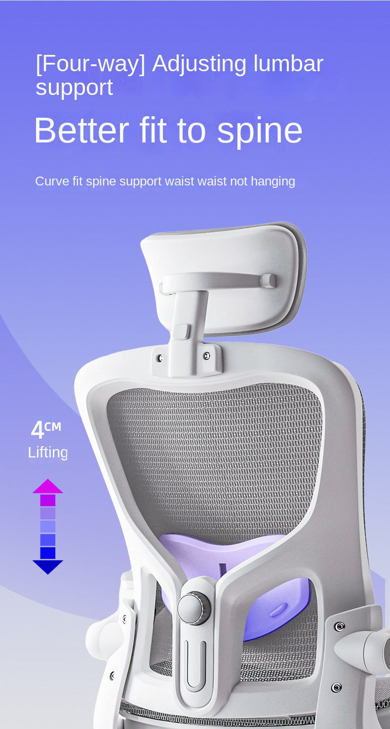 UVR Mesh Personal Bürostuhl, bequemer, ergonomischer Design-Sessel, Möbellift, verstellbarer Liegestuhl, Gaming-Computerstuhl