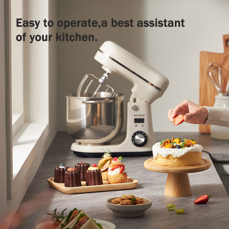 Petrus Stand Mixer Multifunctional Food Processor Heavy Duty Intelligent Kitchen Blender 800W 6L PE4633.