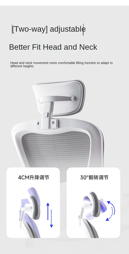 UVR Mesh Personal Bürostuhl, bequemer, ergonomischer Design-Sessel, Möbellift, verstellbarer Liegestuhl, Gaming-Computerstuhl