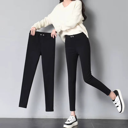 New Arrivals Fashion High Stretchy Women Pencil Jeans Skinny Pants High Wasit Female Slim Lady Pants plus Size.