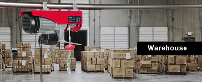 SucceBuy 880/1760/2640lbs Wired Electric Hoist with 40ft Lifting Height & Pure Copper Motor Electric Steel Wire Winch for Garage.