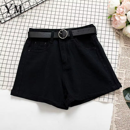 Chic High-Waisted Denim Shorts for Summer Vibes! Perfect for Every Casual Look! 🌞👖 #Fashion #SummerStyle.