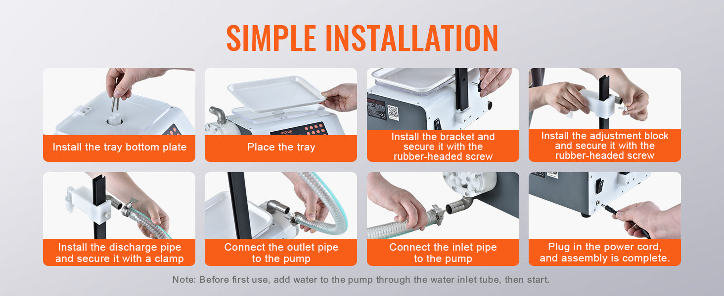 SucceBuy Automatic Liquid Filling Machine Bottle Water Filler Gear Pump Digital Control for Perfume Beverage Olive Oil 50-5000g.