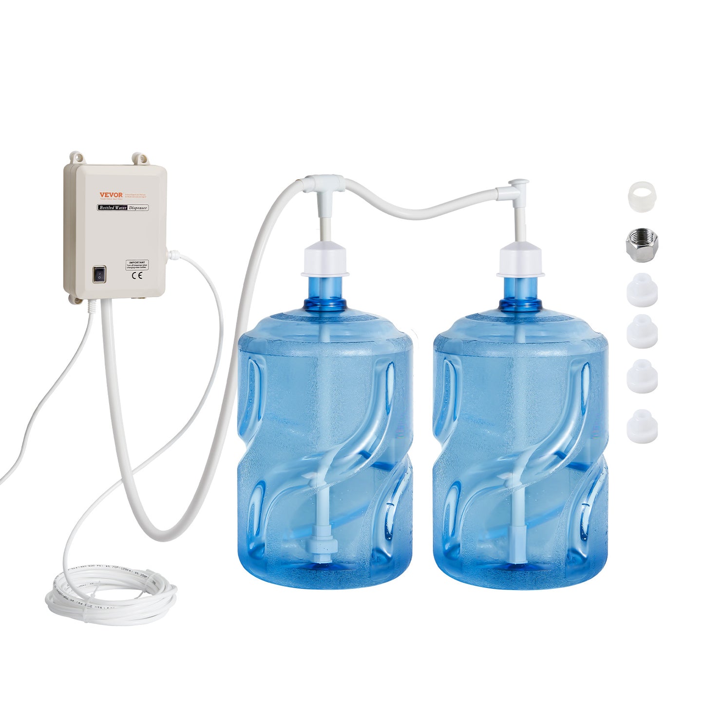 SucceBuy Water Bottle Dispenser Pump System Filter Softener Single/Double Pipe Reverse Osmosis Equipment for Ice Maker.
