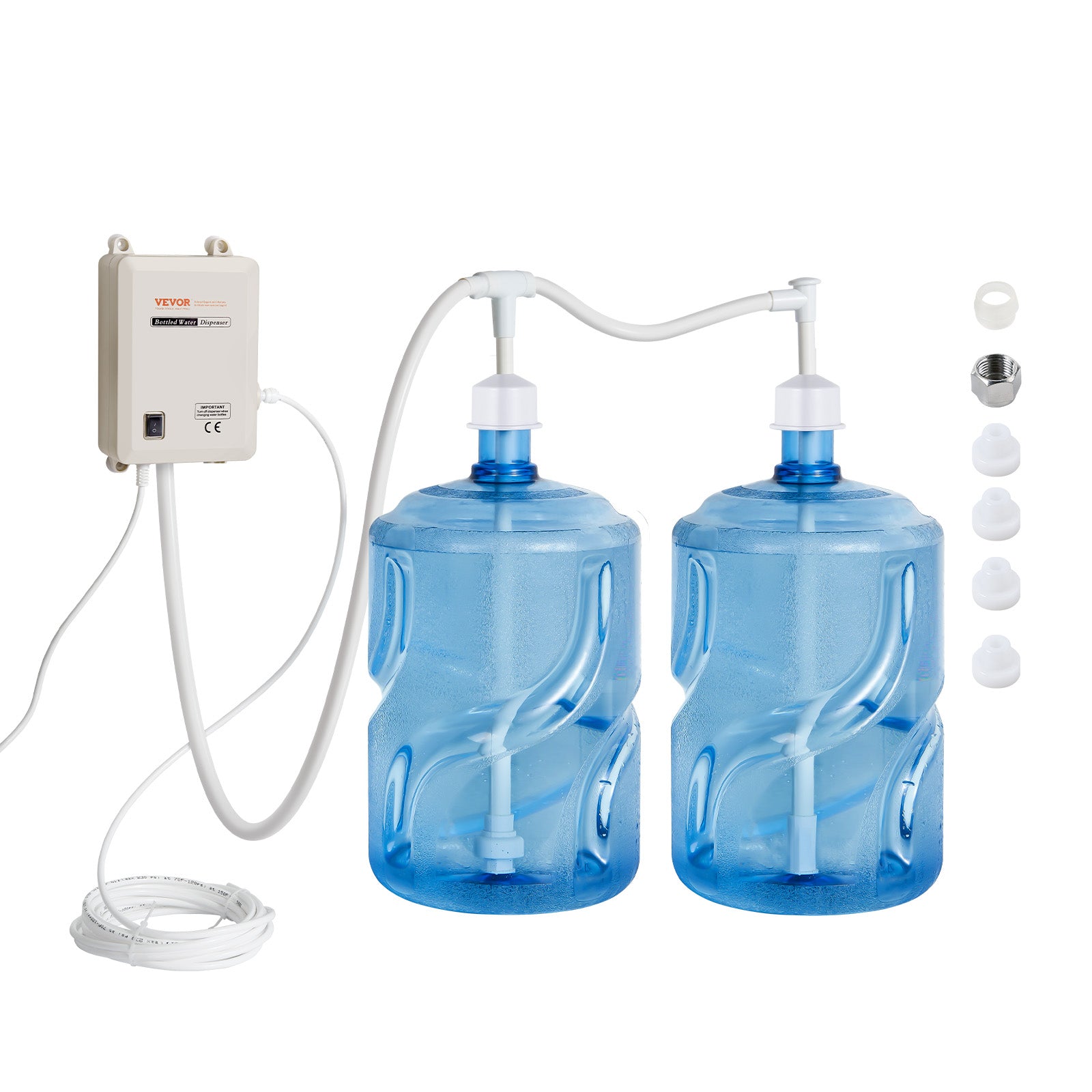 SucceBuy Water Bottle Dispenser Pump System Filter Softener Single/Double Pipe Reverse Osmosis Equipment for Ice Maker.
